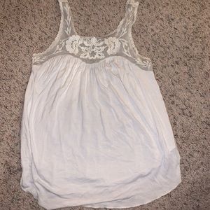 White tank top